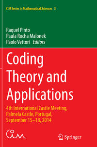 Vorderes Coverbild Coding Theory and Applications