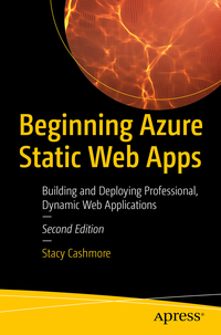 Vorderes Coverbild Beginning Azure Static Web Apps