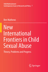 Vorderes Coverbild New International Frontiers in Child Sexual Abuse