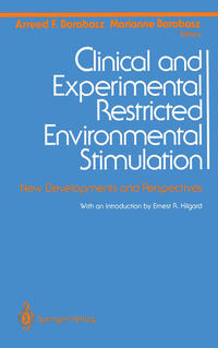 Vorderes Coverbild Clinical and Experimental Restricted Environmental Stimulation