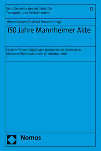 Vorderes Coverbild 150 Jahre Mannheimer Akte