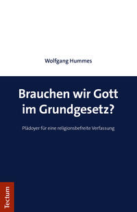 Vorderes Coverbild Brauchen wir Gott im Grundgesetz?