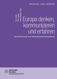 Vorderes Coverbild Europa denken, kommunizieren und erfahren