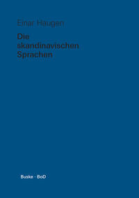 Vorderes Coverbild Die skandinavischen Sprachen