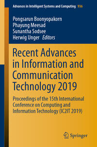 Vorderes Coverbild Recent Advances in Information and Communication Technology 2019