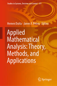 Vorderes Coverbild Applied Mathematical Analysis: Theory, Methods, and Applications