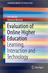 Vorderes Coverbild Evaluation of Online Higher Education