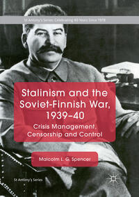 Vorderes Coverbild Stalinism and the Soviet-Finnish War, 1939–40