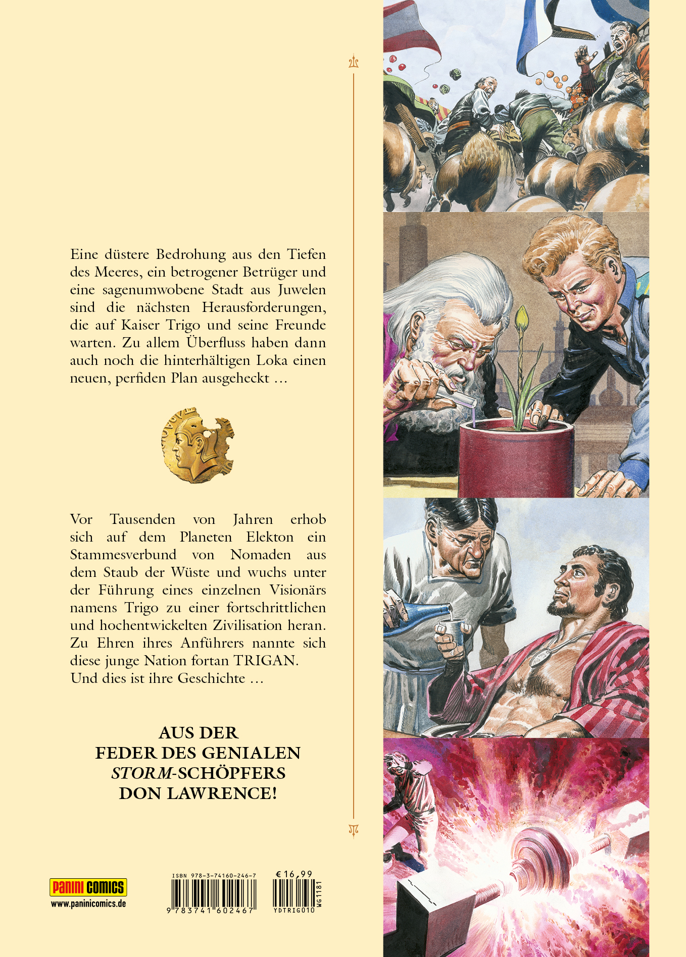 Rückseitencover Trigan