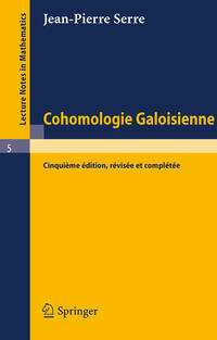 Vorderes Coverbild Cohomologie Galoisienne