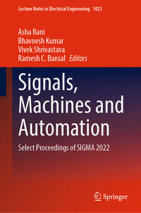 Vorderes Coverbild Signals, Machines and Automation