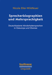 Vorderes Coverbild Sprecherbiographien und Mehrsprachigkeit