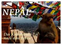 Vorderes Coverbild Nepal-Das Kathmandu-Tal nach dem Beben (Wandkalender 2025 DIN A4 quer), CALVENDO Monatskalender