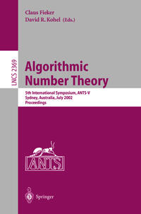 Vorderes Coverbild Algorithmic Number Theory