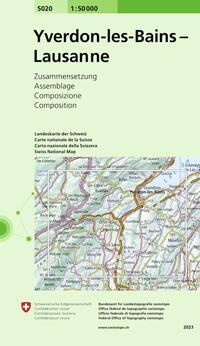 Vorderes Coverbild 5020 Yverdon-les-Bains - Lausanne