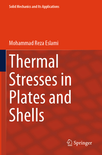 Vorderes Coverbild Thermal Stresses in Plates and Shells