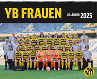 Vorderes Coverbild Kalender YB-Frauen 2025