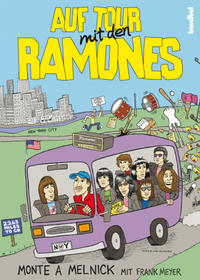 Vorderes Coverbild Auf Tour mit den Ramones