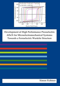 Vorderes Coverbild Development of High Performance Piezoelectric AlScN for Microelectromechanical Systems: Towards a Ferroelectric Wurtzite Structure