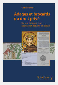 Vorderes Coverbild Adages et brocards du droit privé