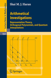 Vorderes Coverbild Arithmetical Investigations