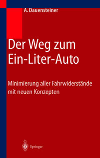 Vorderes Coverbild Der Weg zum Ein-Liter-Auto