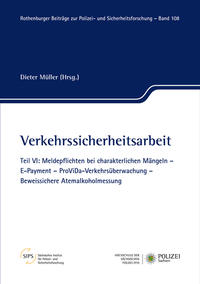 Vorderes Coverbild Verkehrssicherheitsarbeit