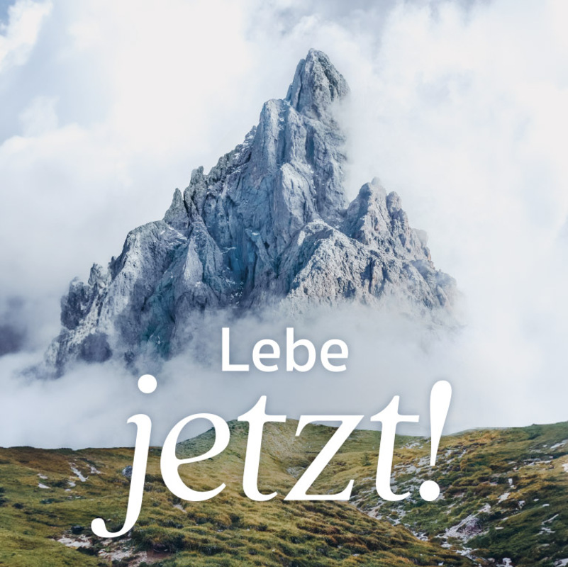 Beispielinhalt (Bild) Loslassen. Gott lassen. 40 Wunschkärtchen
