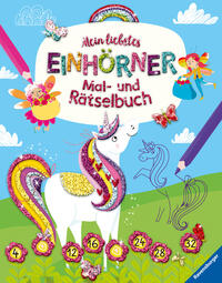 Vorderes Coverbild Mein liebstes Einhörner-Mal- und Rätselbuch