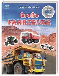 Vorderes Coverbild Sticker-Lexikon. Große Fahrzeuge