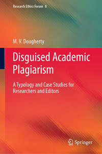 Vorderes Coverbild Disguised Academic Plagiarism