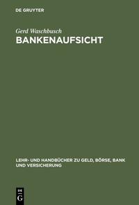 Vorderes Coverbild Bankenaufsicht