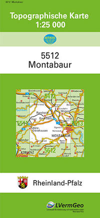 Vorderes Coverbild TK25 5512 Montabaur