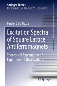 Vorderes Coverbild Excitation Spectra of Square Lattice Antiferromagnets