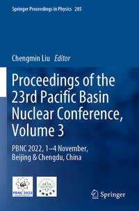 Vorderes Coverbild Proceedings of the 23rd Pacific Basin Nuclear Conference, Volume 3
