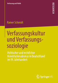 Vorderes Coverbild Verfassungskultur und Verfassungssoziologie