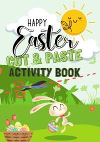 Vorderes Coverbild Happy Easter Cut & Paste Activity Book