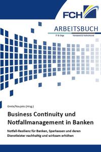 Vorderes Coverbild Arbeitsbuch Business Continuity und Notfallmanagement in Banken