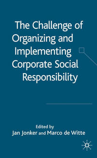 Vorderes Coverbild The Challenge of Organising and Implementing Corporate Social Responsibility