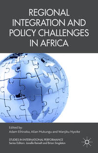 Vorderes Coverbild Regional Integration and Policy Challenges in Africa