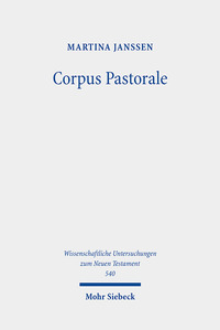Vorderes Coverbild Corpus Pastorale