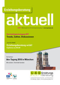 Vorderes Coverbild Erziehungsberatung aktuell