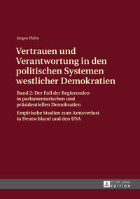 Vorderes Coverbild Vertrauen und Verantwortung in den politischen Systemen westlicher Demokratien