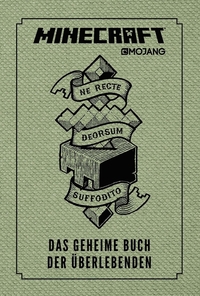 Vorderes Coverbild Minecraft, Das geheime Buch der Überlebenden