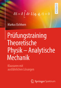 Vorderes Coverbild Prüfungstraining Theoretische Physik – Analytische Mechanik