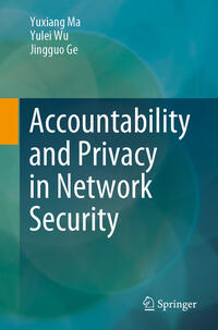Vorderes Coverbild Accountability and Privacy in Network Security