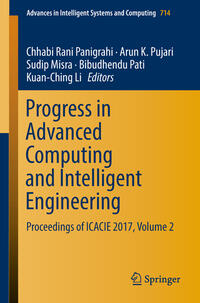Vorderes Coverbild Progress in Advanced Computing and Intelligent Engineering
