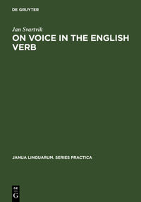 Vorderes Coverbild On Voice in the English Verb