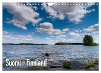 Vorderes Coverbild Suomi – Finnland (Wandkalender 2025 DIN A4 quer), CALVENDO Monatskalender