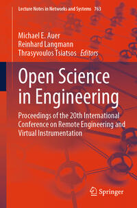 Vorderes Coverbild Open Science in Engineering